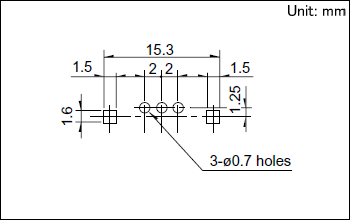 SSSF012100安装孔尺寸图